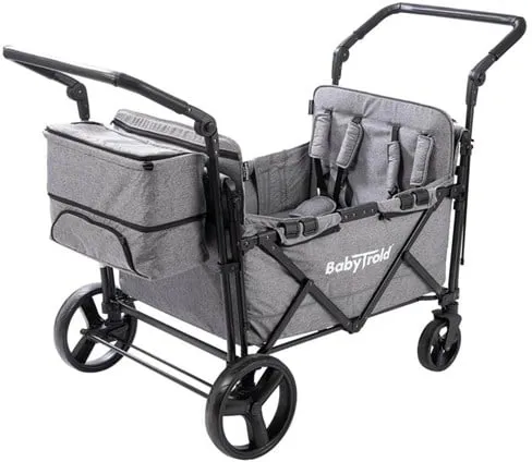 Babytrold Fun Barnvagn (syskonvagn) Grå